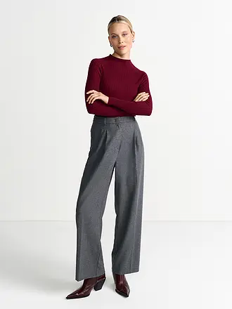 RICH & ROYAL | Pullover | dunkelrot